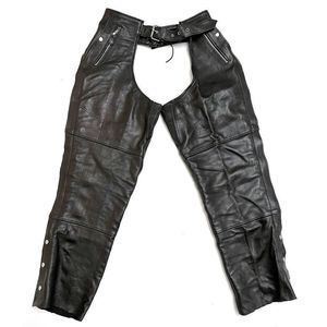 Milwaukee Leather Black Motorcycle Riding Chaps Pants Men's Size 3XL NWOT